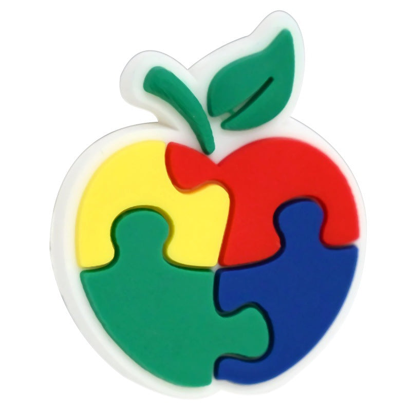 Wholesale Random 100pcs/pack  Cartoon-themed colorful high-quality student stationery beads